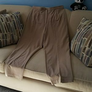 Dressbarn 16w Heather tan dress pants